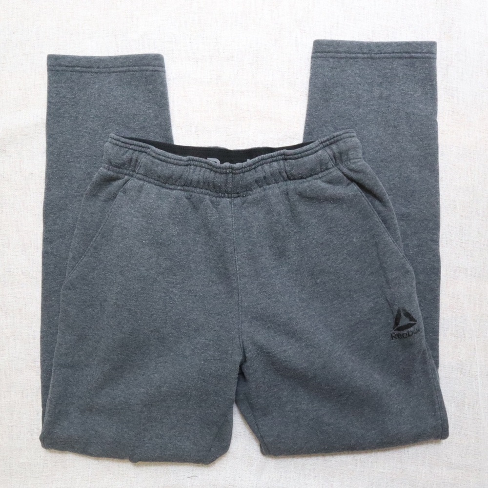 Reebok Straight Leg Grey Sweatpants